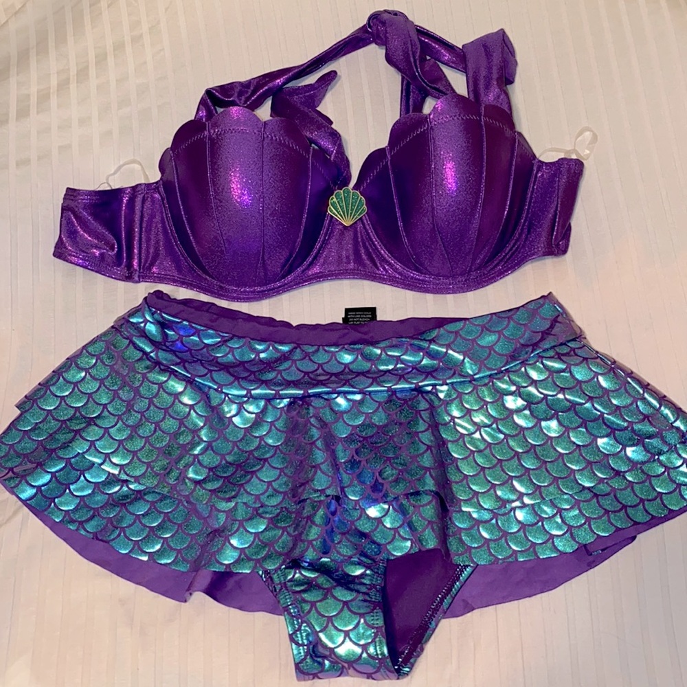 Mermaid Ariel. Swimming 2 piece